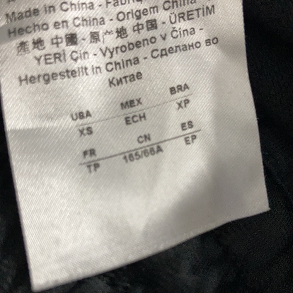Armani Exchange Luxury Joggers Sweetpants Workout pants XS Zippered Pockets AE - Picture 10 of 12